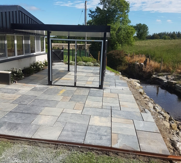 Niall Doran Paving Wexford, private paving, commercial paving, brick paving, All Natural-Stone paving, Concreting, Groundworks, Kerbs, Sleepers